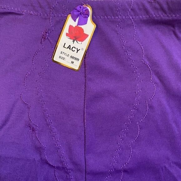 Lacy high waisted seamless shorts tummy control - Picture 10 of 13